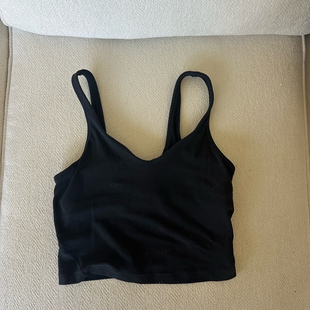 Black LuluLemon Align Tank Top